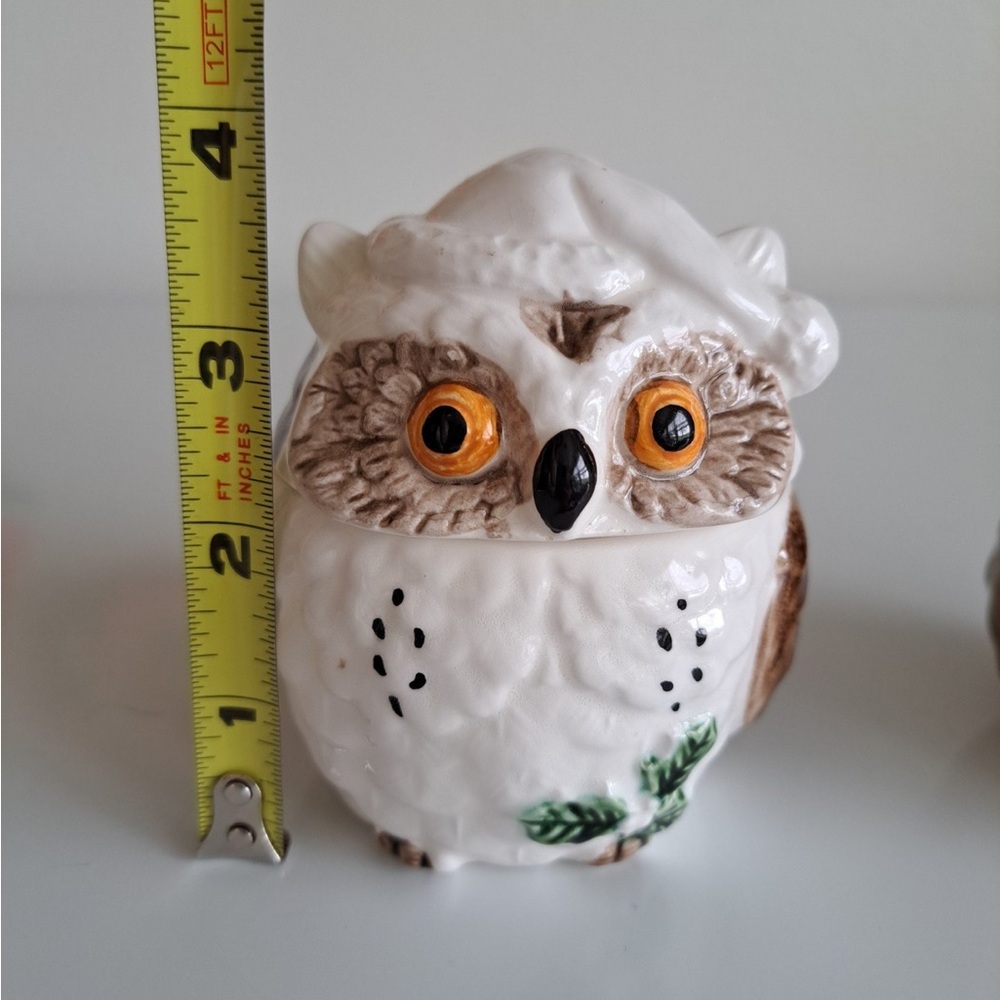Vintage 1979 Enesco owls set - Picture 7 of 10